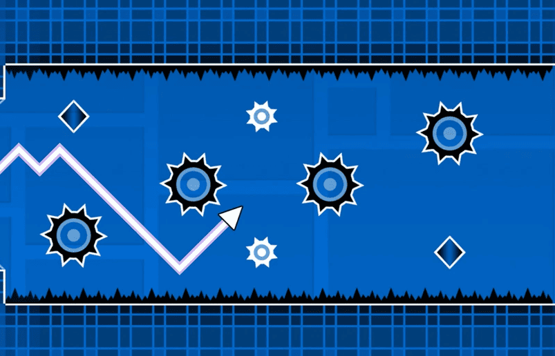 play game geometry dash wave free online